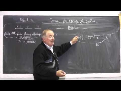 Lesson 940 A problem with benches and students done using the figurative method (with segments) -...