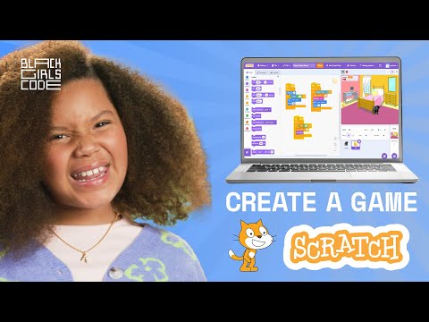 How to Code a Game in Scratch | Episode 2/8 of Code Along Jr. from Black Girls Code