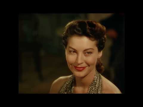 Pandora and the Flying Dutchman 1951 Ava Gardner piano scene remastered 4k