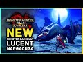 Monster Hunter Rise Sunbreak - NEW MONSTER Lucent Nargacuga Gameplay! Title Update 1