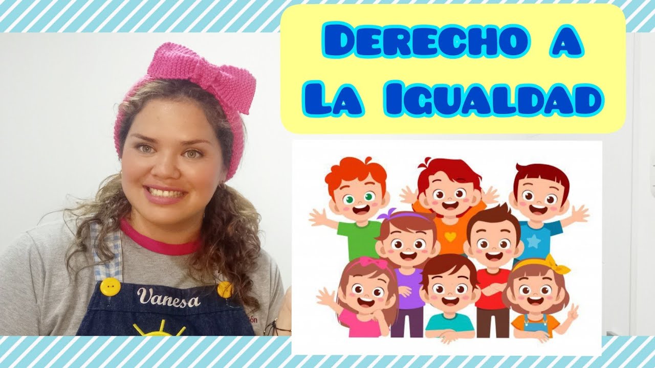 Derecho a la Igualdad para #derecho #niños de Inicial