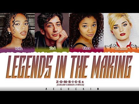 Z-O-M-B-I-E-S 4: Dawn Of The Vampires 'Legends In The Making' (Color Coded Lyrics)