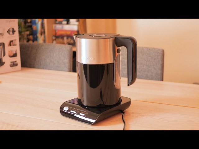 Vídeo relacionado con BOSCH TWK8613P Bouilloire electrique Styline - Noir