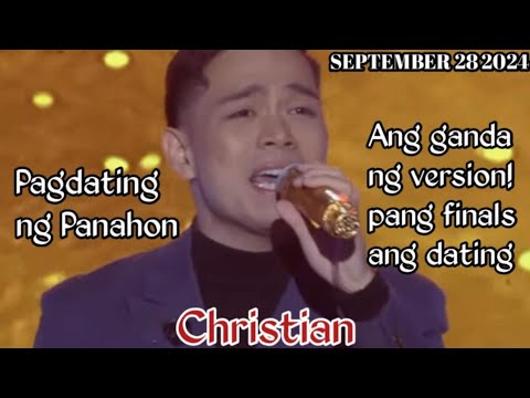 SEPTEMBER 28 2024 | CHRISTIAN | PAGDATING NG PANAHON | SHOWTIME