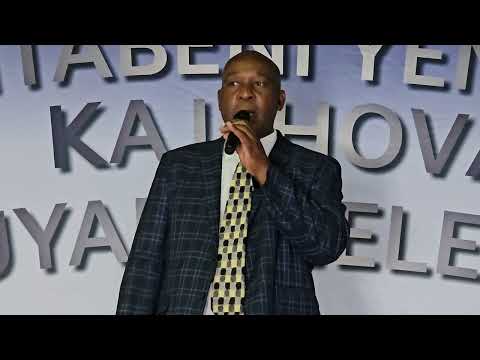 Evangelist Thaboh C Khoza greeting @ Duff's Rd Hall ENtabeni: 23/08/2025 UJESU KRISTU UYINKOSI 