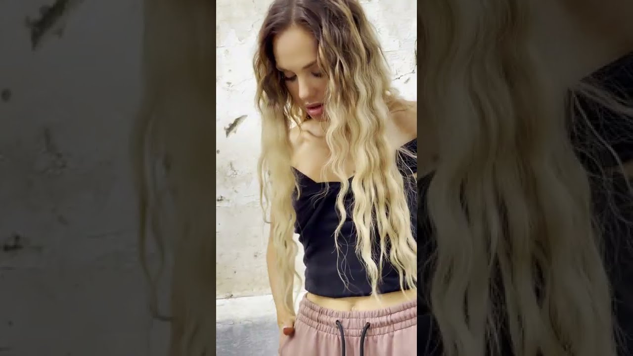 Spodnie dresowe i top z przeplotem