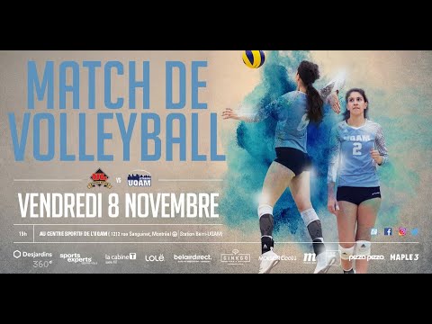 Volleyball féminin: Rouge et Or vs Citadins, 8 novembre 2019