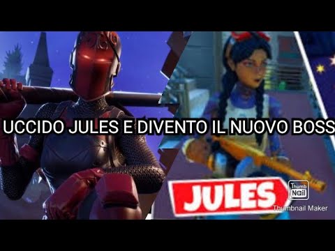 Uccido jules e divento il nuovo boss dell'autorità!!!FORTNITE IT