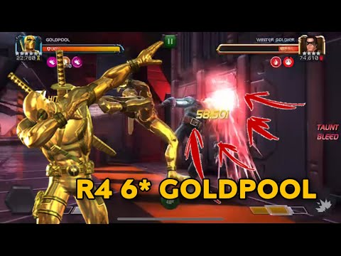 Rank 4 6* Goldpool Gameplay - sent by Meta4s - marvel contest of champions