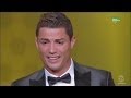 Cristiano Ronaldo EMOTIONAL After He Wins FIFA Ballon dOr 2013 (HD)