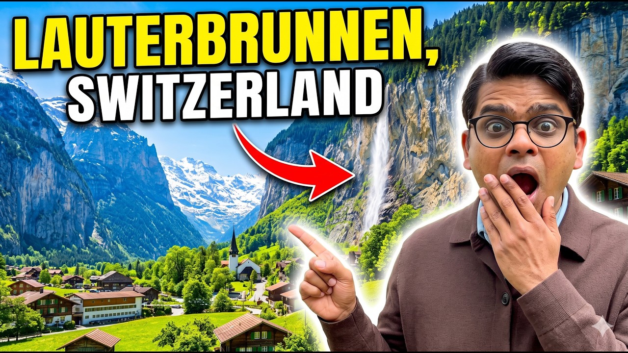 The Most Beautiful Village in Switzerland: Lauterbrunnen