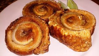 TORRESMO DE ROLO  | APRENDA A FAZER | FÊ & FÉ NA COZINHA