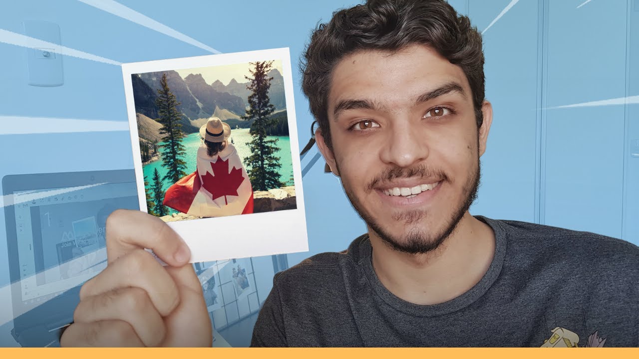 Polaroid no celular com canva: tutorial rápido e grátis