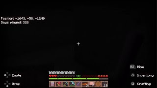 Minecraft dark tunnels