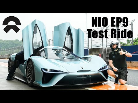 NIO EP9 Electric Supercar Full Test Ride - NIO Track Day 2021