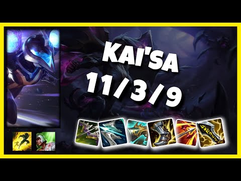 Kai'Sa vs Jhin BR Challenger BOT (11/3/9) - v11.2