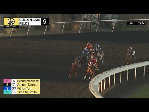 Texas Charm Wins Race 9 on February 5, 2022 at Golden Gate Fields