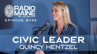 Quincy Hentzel on Radio Maine