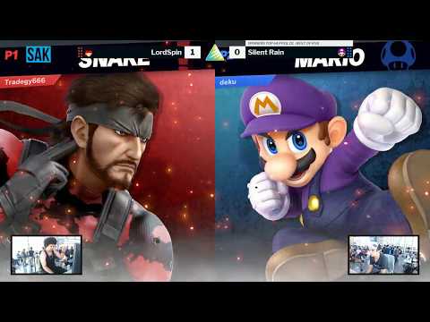 Ascension VII SSBU Top 64 WR2 - LordSpin (Snake) vs SilentRain (Mario)