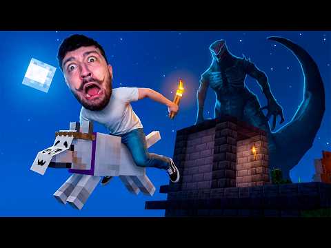 SOBREVIVENDO A MAIOR CRIATURA JÁ VISTA NO MINECRAFT... GODZILLA BLOODBATH!