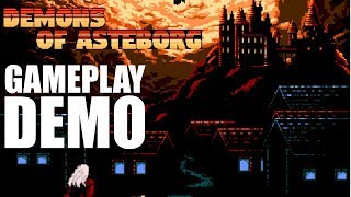 Demons Of Asteborg Gameplay Demo for the SEGA Mega Drive / Genesis (Kickstarter)