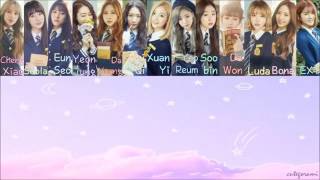 Cosmic Girls WJSN우주소녀   Hug U 이리와 Color Coded Lyrics HANROMENG