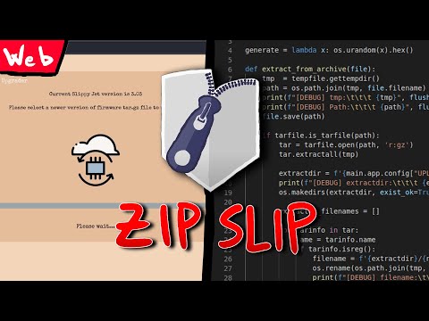 Exploit Zip Slip vulnerability in python tarfile | Slippy @ HackTheBox
