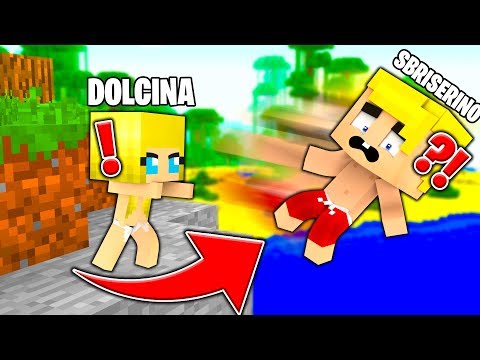 Mia FIGLIA BUTTA Mio FIGLIO da uno SCOGLIO!! - Famiglia di Minecraft #92