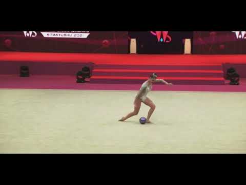 Dina Averina (RGF) WCh Kitakyushu 2021 Ball final 29.125