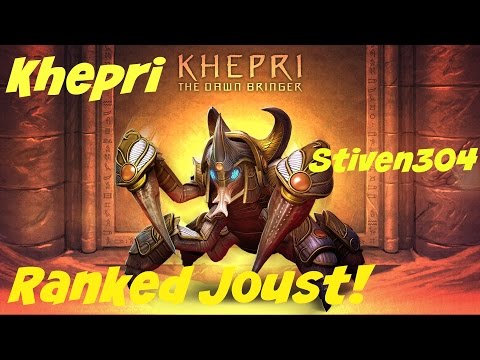 Khepri Ranked Joust S3 #2 Stiven304 (Reanimando) Smite Latam Gameplay