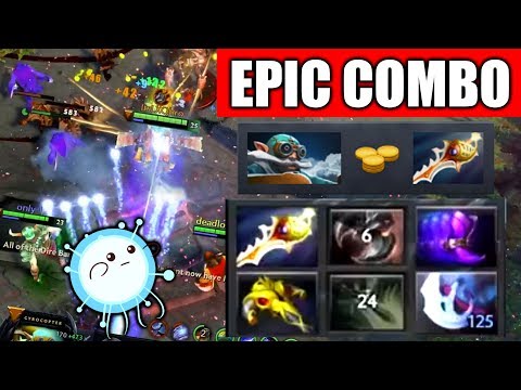 INSANE IMBA COMBO Gyro + IO Delete Dendi Alchemist 20K Gold Epic Comeback Dota 2 Pro Gameplay