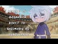 Human Side Record Of Ragnarok React To Gabimaru As Participant Gacha React