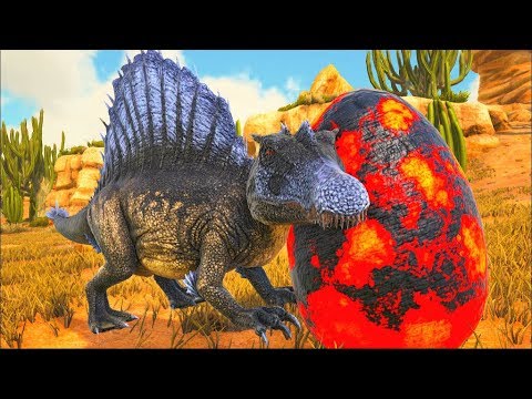 Baby SpinoDominos: Leave Home and Invade Enemy Territory, Daddy's Here! Ark Dino Evolved