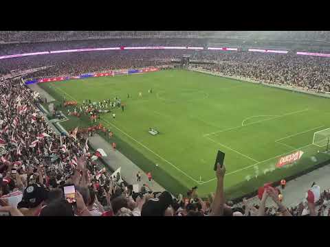 "RECIBIMIENTO 2026" Barra: Los Borrachos del Tablón &bull; Club: River Plate &bull; País: Argentina