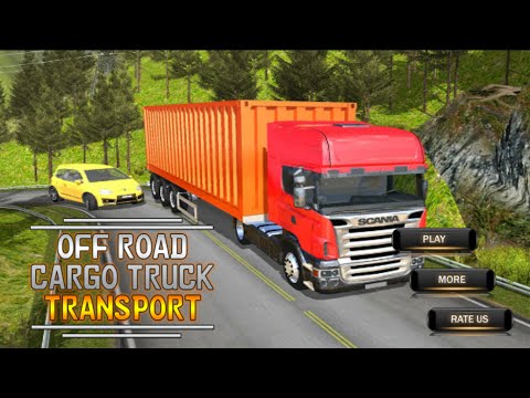 Offroad Cargo Truck Transport - Container Transport Truck Driving Game