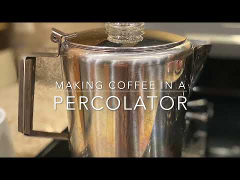 Making Great Tasting COFFEE Using a PERCOLATOR | Simple & Slower Living