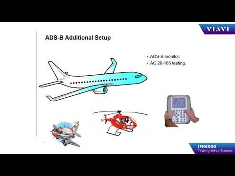 IFR6000 - Viavi Solutions (Aeroflex) - Configuration de votre vol d'essai