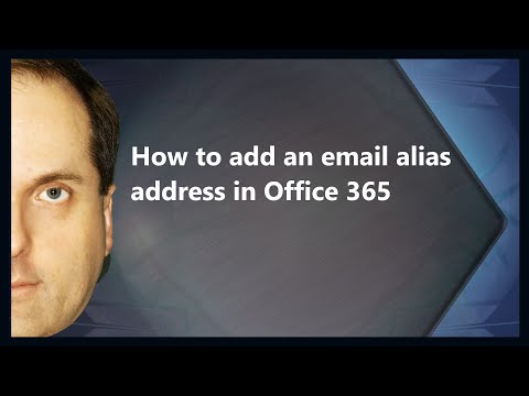 How to add an email alias address in Microsoft 365
