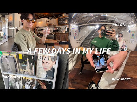 A few days in my life vlog | cafe lunch with friend #tokyo #tokyolife