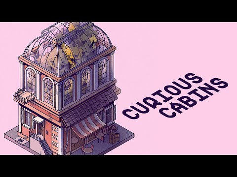 "Curious Cabins" - drawing an isometric house in Procreate