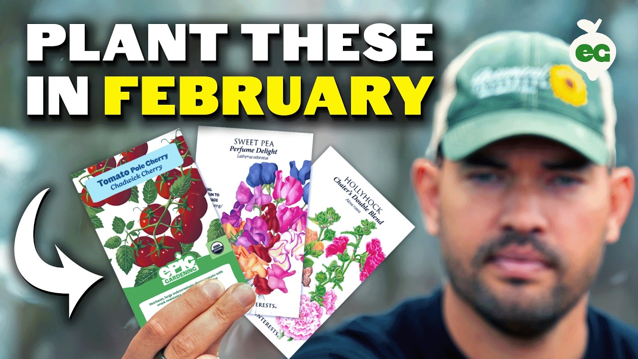 10 Crops You'd Be Crazy Not To Plant NOW in February