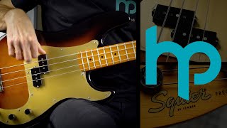 Video thumbnail for Squier Classic Vibe Late '50s Precision Bass elektromos basszusgitár by HangszerPláza
