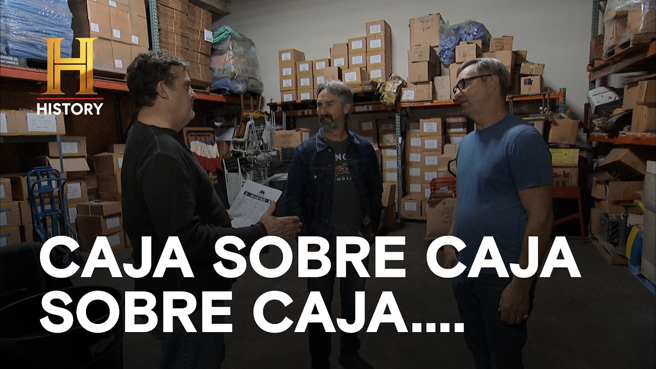 CAJA SOBRE CAJA SOBRE CAJA...- Brian es un fanático de la historia - CAZADORES DE TESOROS