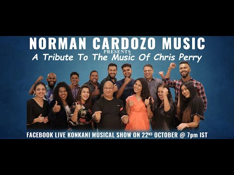 Norman Cardozo-Promo Of  The Tribute To The Music Of Chris Perry on  22nd Oct' 2020 @ 7pm IST