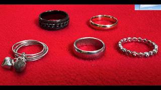 5 Ring Gold and Silver Closeout!