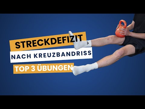 Streckdefizit nach Kreuzband OP? Diese 3 Übungen helfen wirklich!