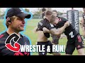 Crusaders face a Ruthless Wrestle and Run Session!