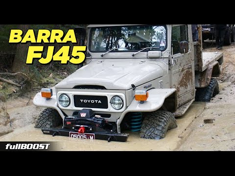 Wild Toyota Landcruiser FJ45 with Ford Barra Power
