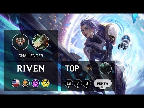 Riven Top vs Mordekaiser - NA Challenger Patch 9.24