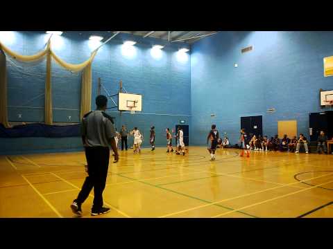 Feltham U13 vs Solent Nov 2014 Shaana drives to the hole